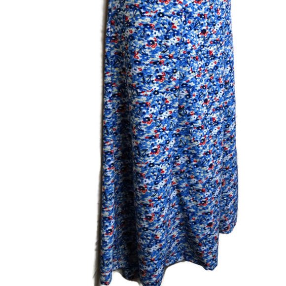 Cj Banks Multi Color Sailboat Print Pleated Skirt - Picture 7 of 9